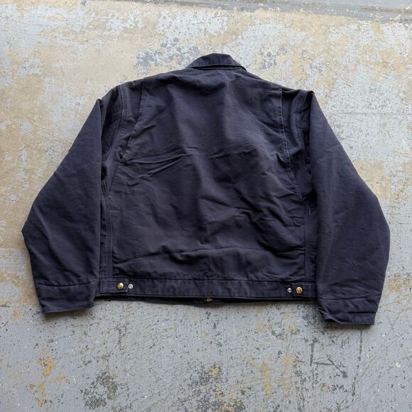 Vintage Carhartt Navy Blue FFA Detroit Jacket L - Picture 5 of 8